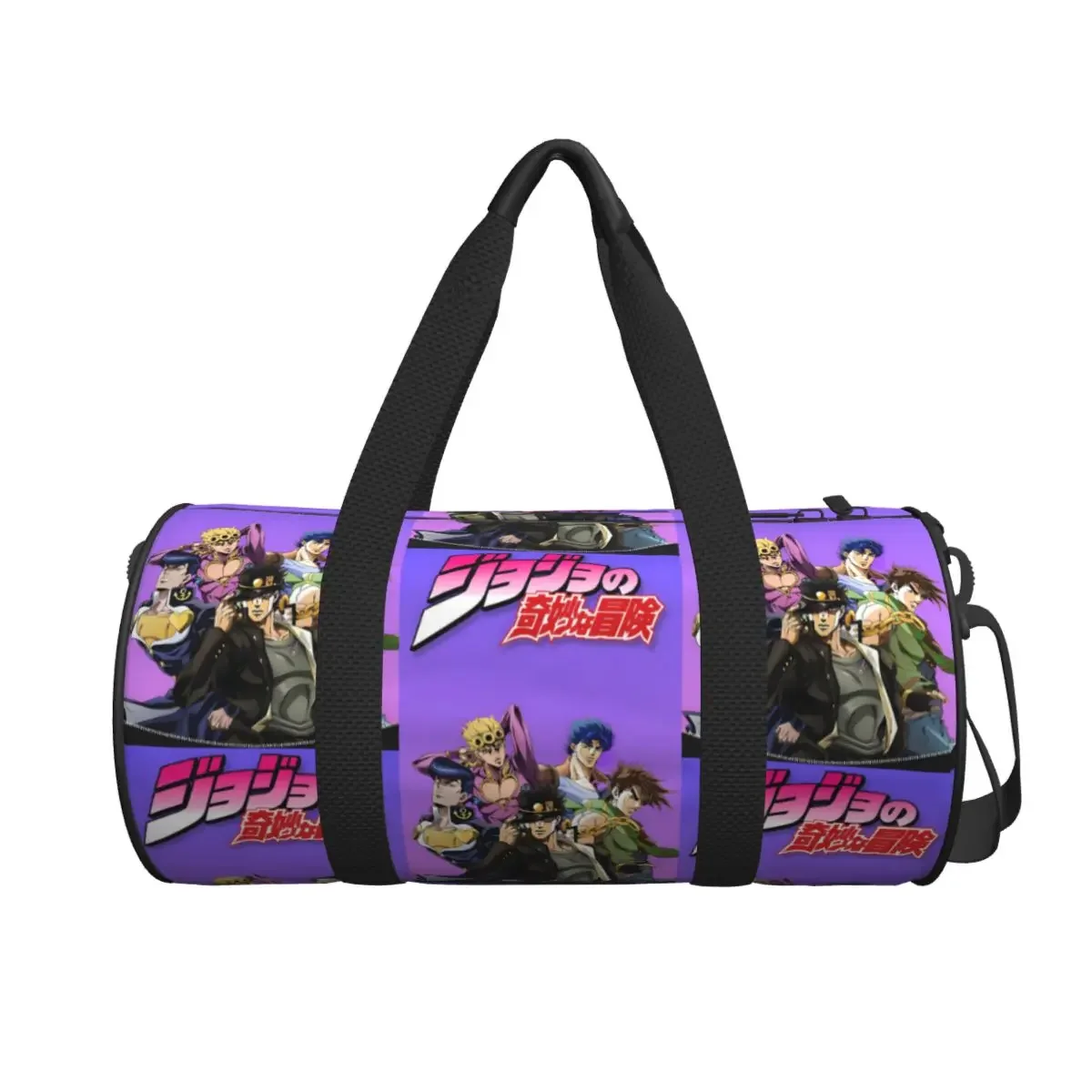 

Jojo Bizarre Adventure Anime Cartoon Large Duffle Gym Bag Waterproof Duffle Travel Bags Handbags Fitness bag