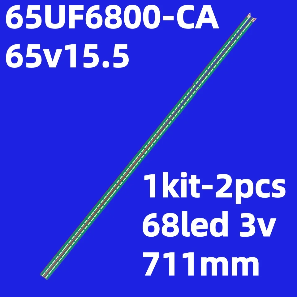 Tira de retroiluminación LED para 6922L-0143A 65”V15.5 ART3 65UF6800-CA 65LG61CH-CD