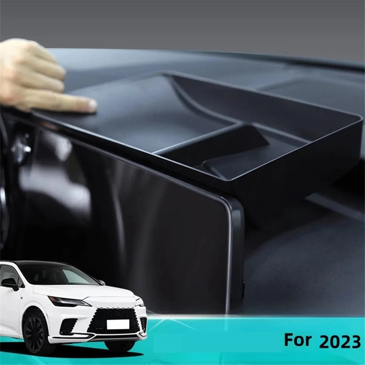 

Center Console Dash Tray Dashboard Organizer Storage Box for Lexus RX RX350 Rx350h Rx450h Rx500h 2023 2024