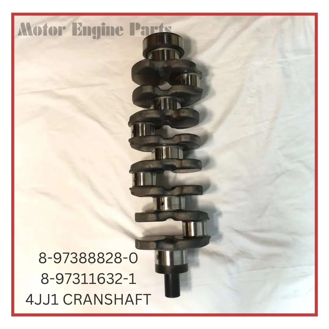 

Crankshaft 8-97388828-0, 8-97311632-1 Compatible With Isuzu 4JJ1 of D-MAX, Excavator Parts