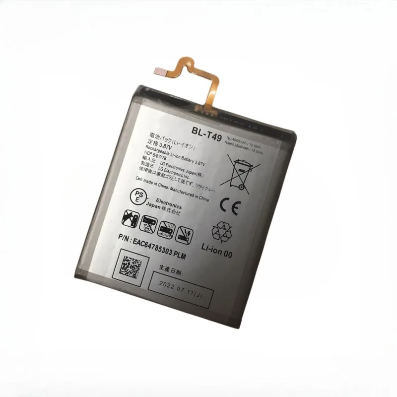 New Battery 4000mAh BL-T49 BLT49 Replacement Battery For LG K510 K51S K61 K41S LM-K410BMW LM-K510BMW LM-K510HM Mobile Phone