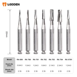 5 adet/kutu diş Tungsten karbür Burs RA702 diş hekimliği taşlama matkaplar düşük hız için bükme kolu araçları için RA CA Shank