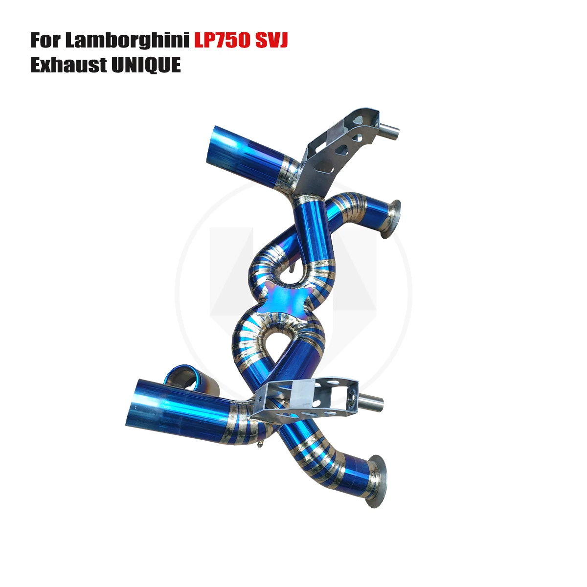 UNIQUE for Lamborghini Lamborghini Lp750 V12 6.5L titanium alloy Catback high-performance exhaust system catless downpipe