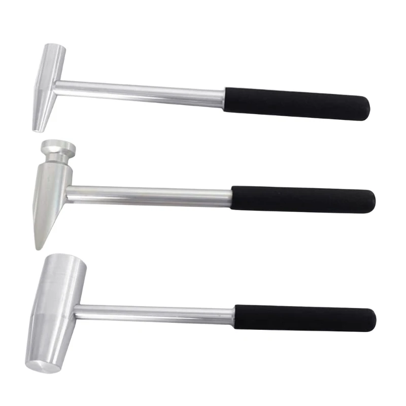 

Car Body Dent Repair Hammer Dent Removal Tap Down Tool Aluminum-Alloy Dent Fix Tool Knockdown Tap Down Hammer