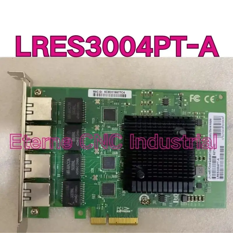 LRES3004PT-A PCIe x4 Four Port Gigabit Test Ok Quick Shipping