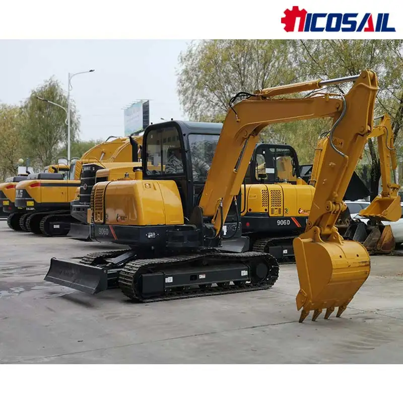 Industrieller Hochleistungs-Mini-Raupenbagger – hohe Qualität, EPA-konform für Baustellen und landwirtschaftliche Feldprojekte