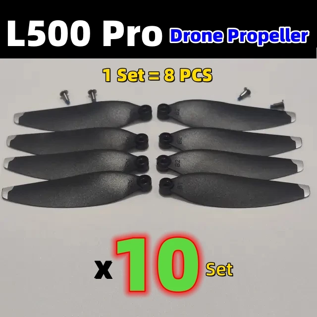 JHD LYZRC L500 Pro Drone Propeller Blades L500 Pro Spare Propellers L500 Pro Drone Accessories Parts