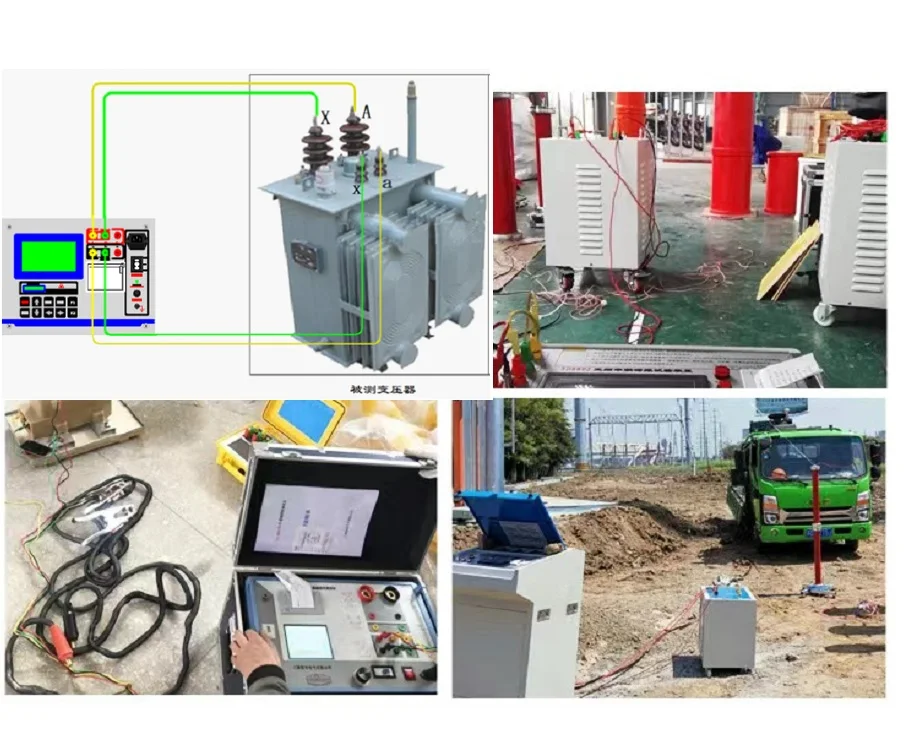 BYBB-A Fast Speed Transformer Ratio Detector 0.9-10000 7 inch Display Screen Periodic Turns Ratio Detector With Thermal Printer