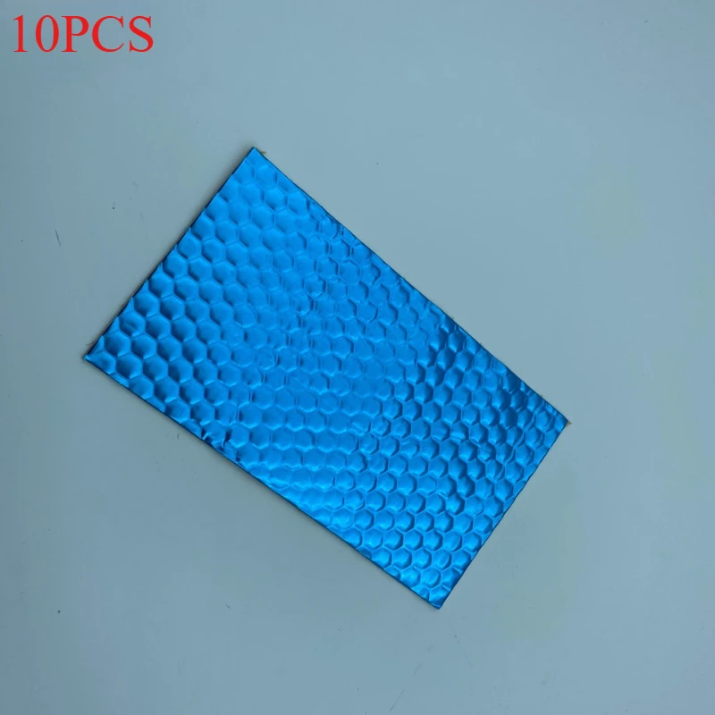 10 stuks butylrubber schokabsorberende en geluidsisolatieplaat, zelfklevende dempingsplaat, thermische isolatie en ruisonderdrukking - afbeelding 1