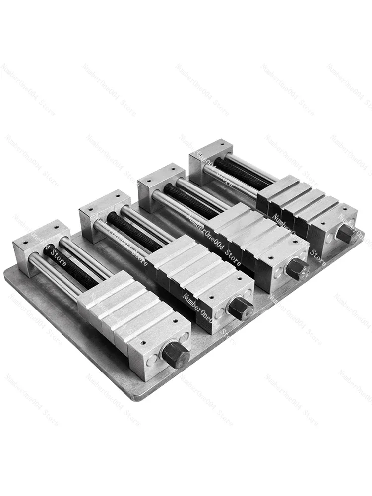 

Computer Gong Copper Male Fixture Cnc Multi-station Fixture Batch Processing Center Tooling Electrode Fixture Flat Mouth Vice