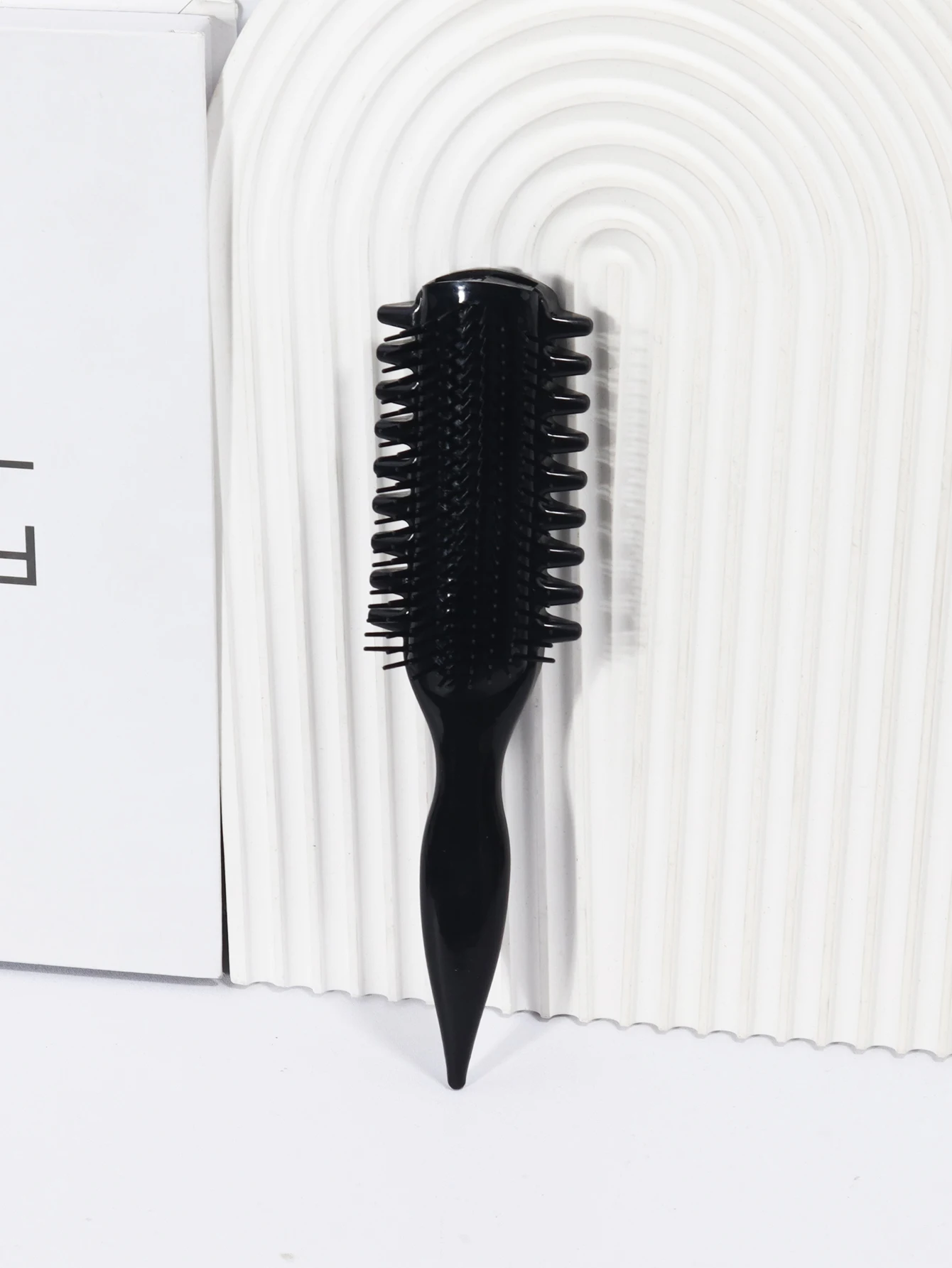 Multi tooth nine row nylon comb, curling comb, nylon bristles, anti-static and heat-resistant, special for real hair wigs