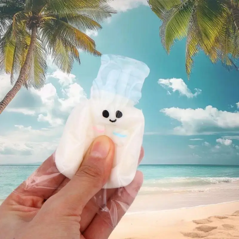 Brinquedo de apertar dispensador de água, entretenimento de alívio do estresse de recuperação lenta, presente exclusivo para Halloween, Natal, crianças e adultos