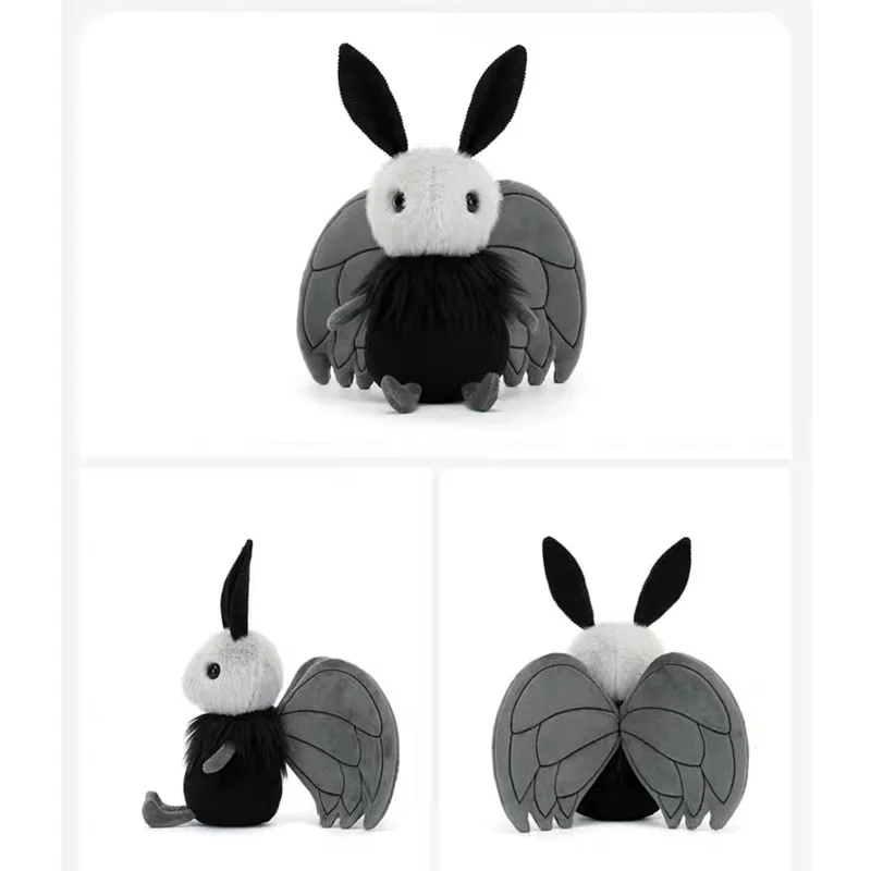 Halloween Moth Figure soft peluche Texture Rich Cute Novel divertente per bambini e amici il miglior compagno di giocattoli regalo di Halloween