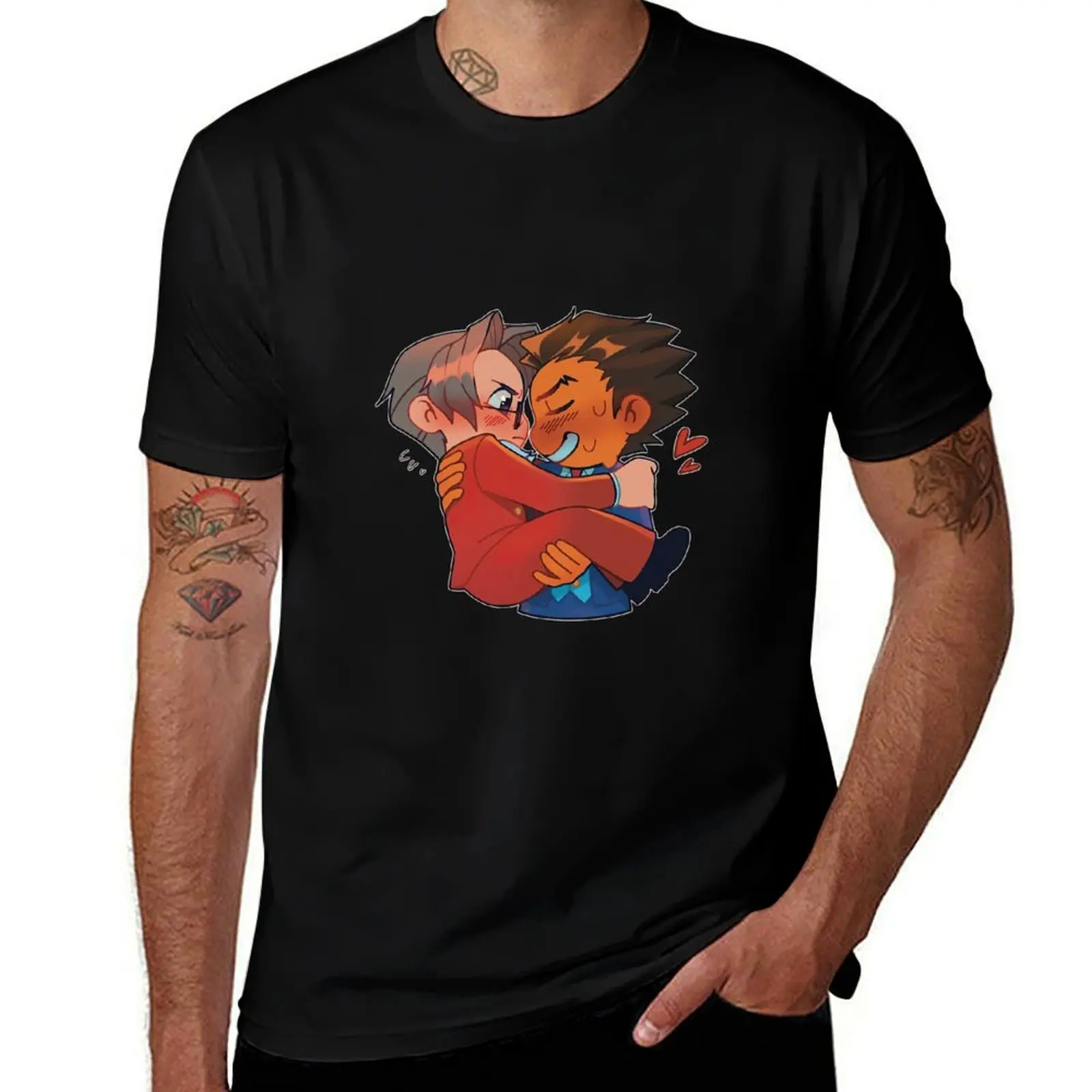 

wrightworth chibi T-Shirt anime stuff luxury t-shirt cute tops anime figures oversized t shirts for men