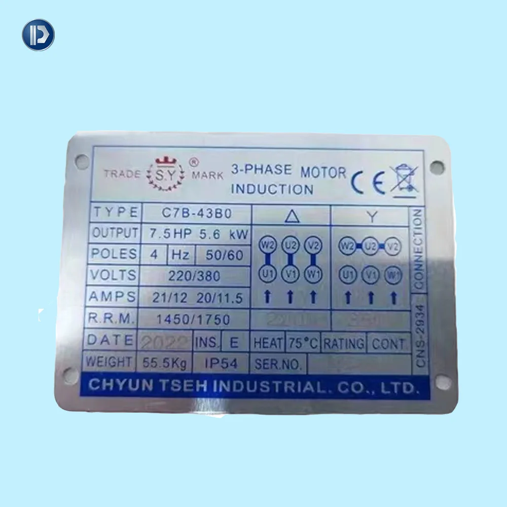 

3 Phase Motor Induction C7b-43B0 7.5HP 5.6kw