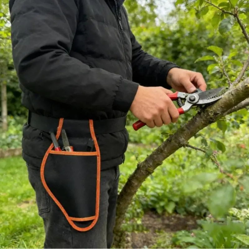 

Сверхмощная тканевая поясная сумка для инструментов для электриков, плотников, держатель инструментов для легкого доступа для