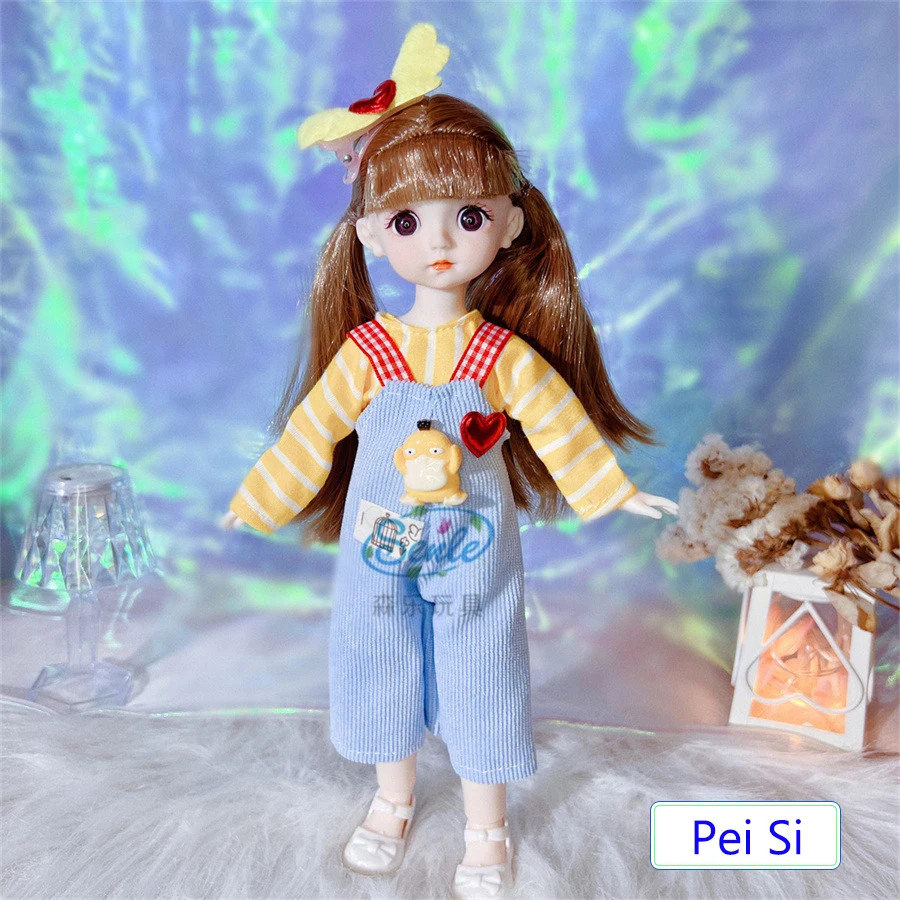 30 cm Puppe mit Kleidung für Kinderspielzeug Mädchen 6 bis 10 Jahre 1/6 Kleidung für BJD-Puppen Puppenhaus-Zubehör – Detail 18