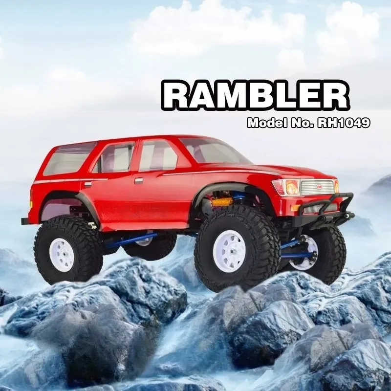 

Радиоуправляемая модель внедорожника 1/10 RH1049RC, электрическая, с колесной базой 313 мм, полноприводная, для бездорожья