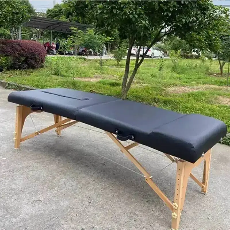 Foldable Lightweight Premium Beauty Massage Portable Bed Luxury Massage Table Simple Modern Table Pliante Beauty Salon Furniture