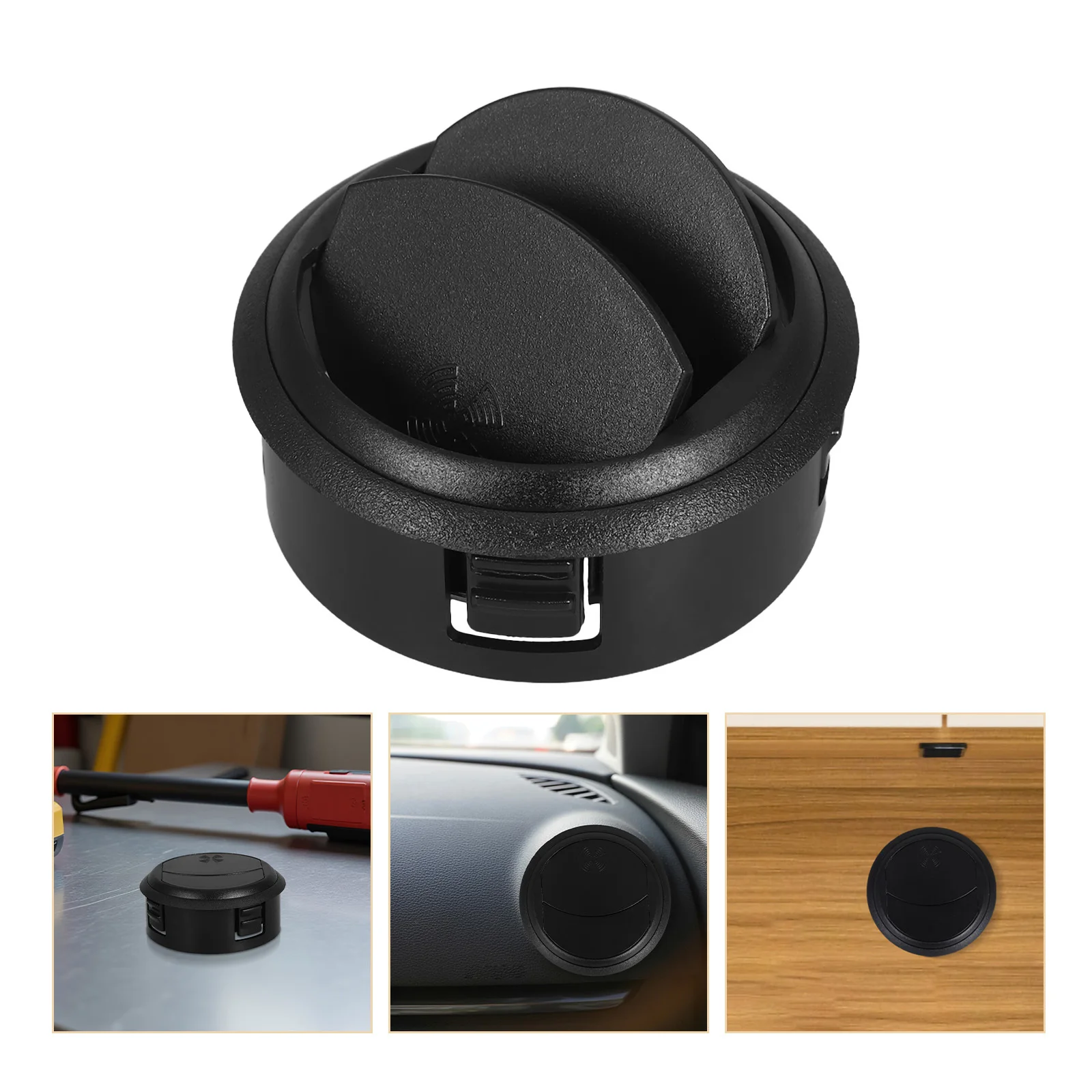 

Rv Air Conditioning Outlet Universal Dashboard Vent Deflector Side Roof Vent for Cars Rv Boats Yachts Silent Operation