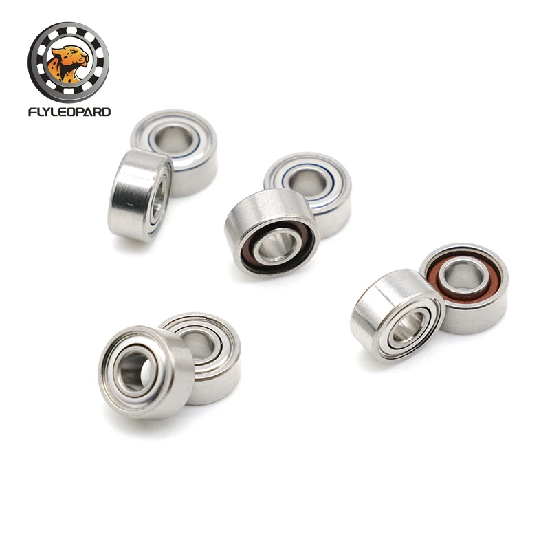 4PCS SR2-5ZZ CB Dental Handpiece Bearing 3.175x7.938x3.571mm Stainless Steel Bearings Planter 50000rpm 1/8