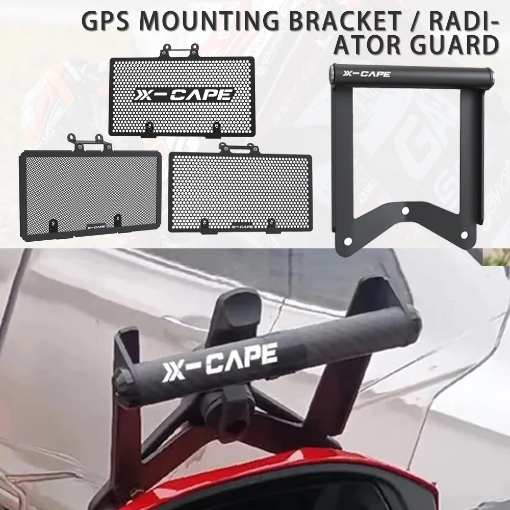 

2024 2025 For Moto Morini X Cape 650 XCape 650 650X Motorcycle Smart Phone Navigation Holder GPS Mount Bracket Radiator Guard