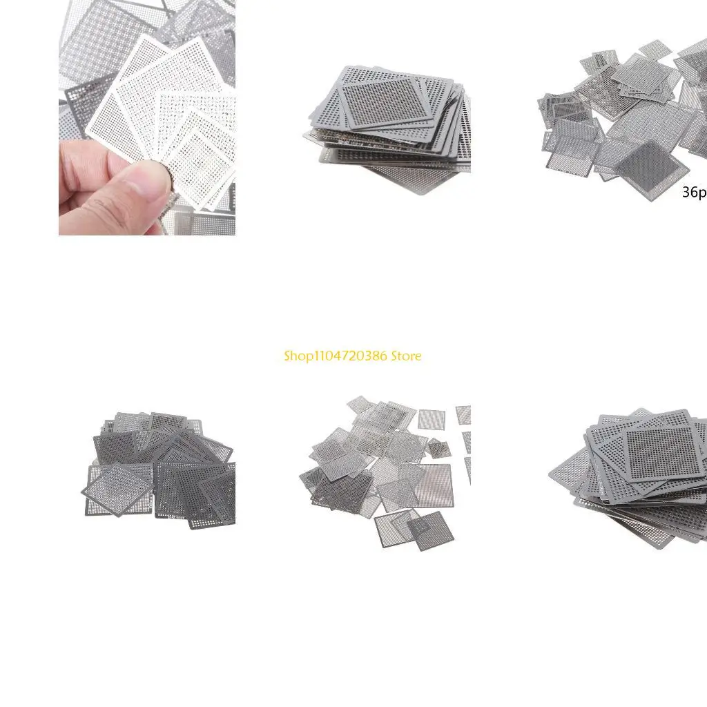 

K0EA 36 шт./компл. BGA трафареты для реболлинга для SMT настольного ноутбука, чип материнской платы