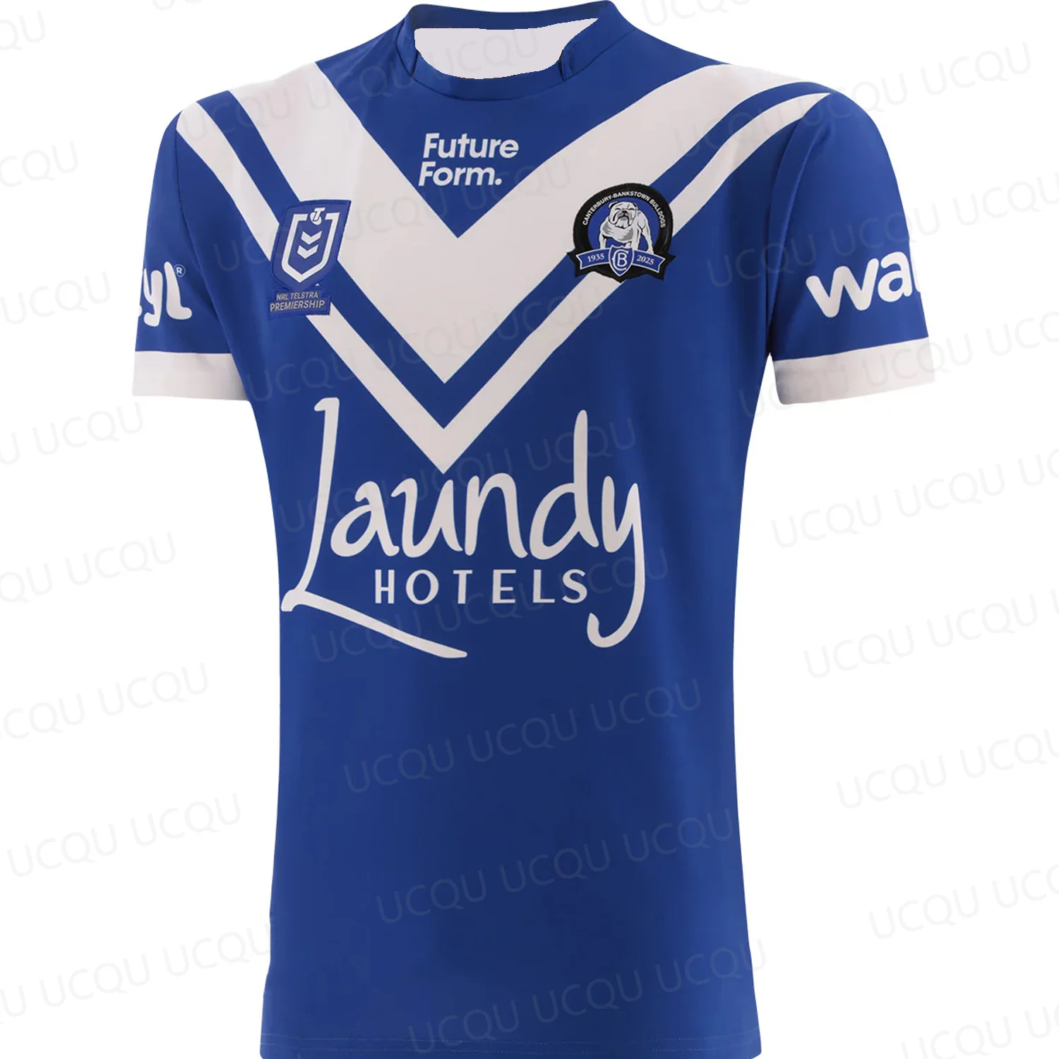 قميص Canterbury Bankstown Bulldogs 2025 Heritage Jersey 1995 قميص الرجبي الكلاسيكي الرجعي أستراليا ملابس رياضية للرجال والكبار