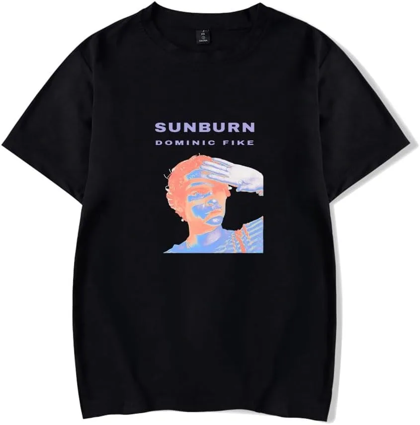 Dominic Fike Shirt Sunburn Unisex Softstyle Merch Tshirt Unisex Trend Casual Short SleeveTop