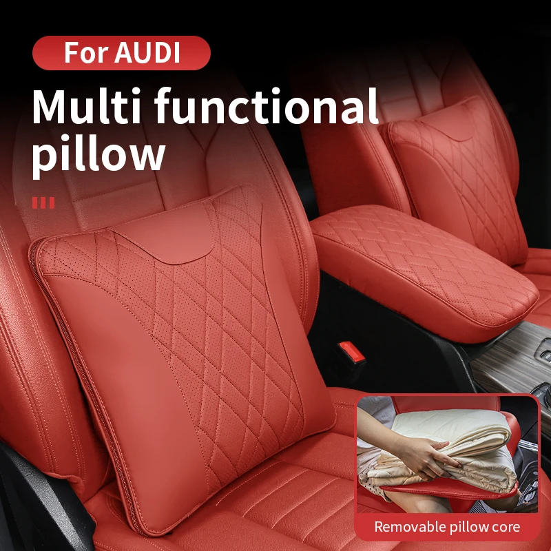 

Suitable for Audi S Series S3 Limousine S4 Avant S5 Cabriolet Comfortable soft detachable pillow and thin quilt 2-in-1 pillow