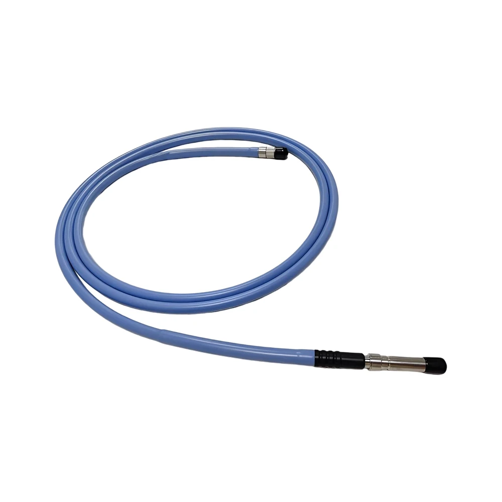 1.8m-3m endoscopes Fiber optical fiber Silicone Cable Light Source Microscopes  interface