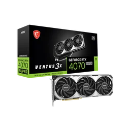 2024 New  RTX 4070 SUPER 12G VENTUS 3X OC Sealed Package Gaming Video Cards Gaming PC RTX 4070 Super