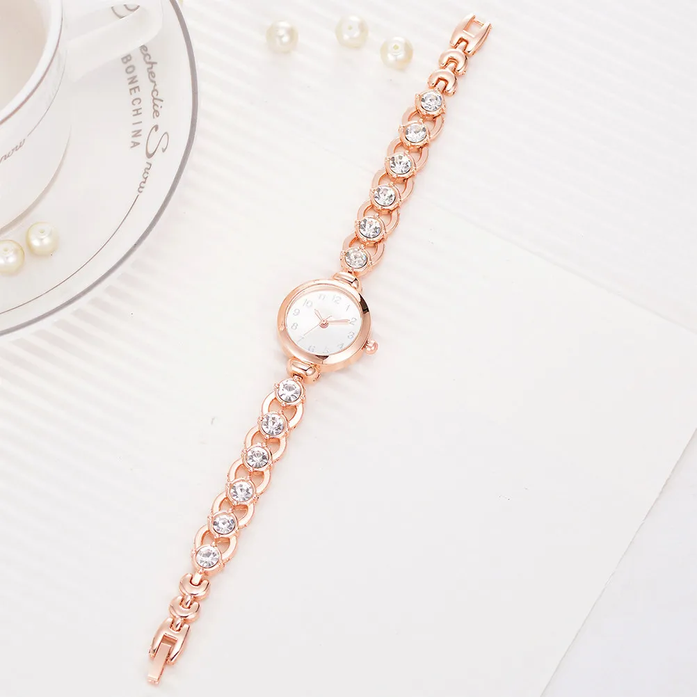 Women Quartz Watch Elegant Bracelet Style Fashion Wristwatch Birthday Valentine Mothers Day Gift