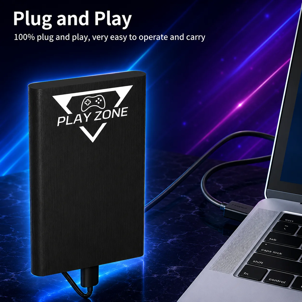 JMachen Play Zone 1TB HDD 3 System in 1 with 16000+Games&80+Emulators for PS5/PS4/Switch/XBOX/PS3/PS2/PS1/Wii/Wiiu for PC/Laptop - view 5