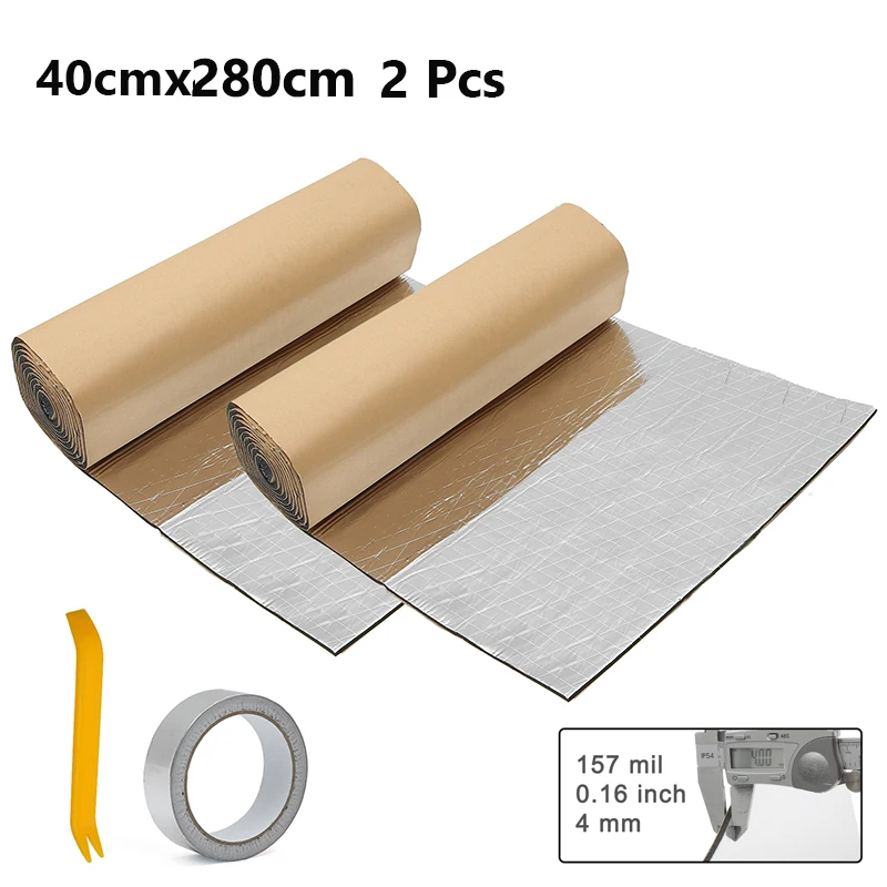 4mm 40X280cm 2PCS