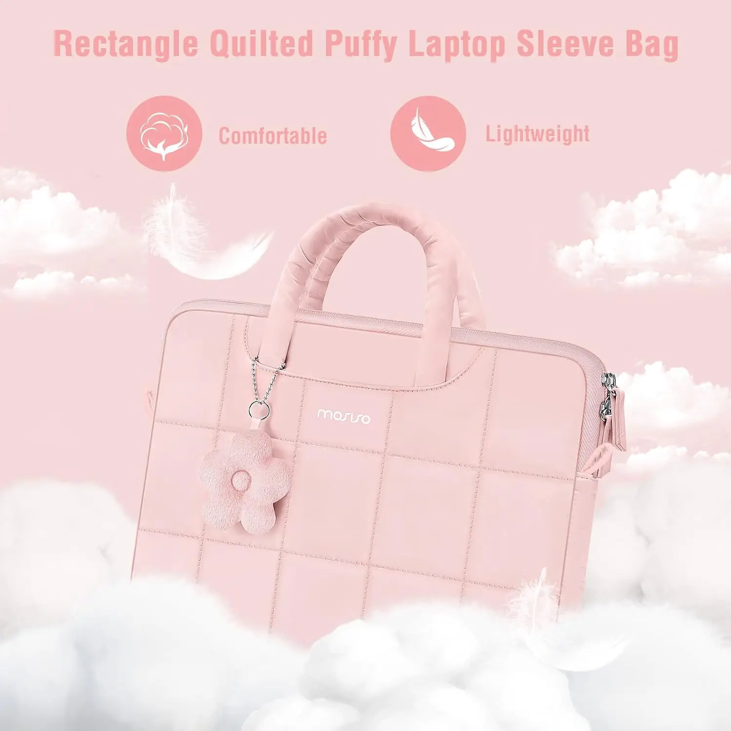 Laptop Bag 15.6 inch Shockproof Notebook Bag for Macbook Air Pro 15 16 inch HP Dell Acer Computer Shoulder Handbag Briefcase