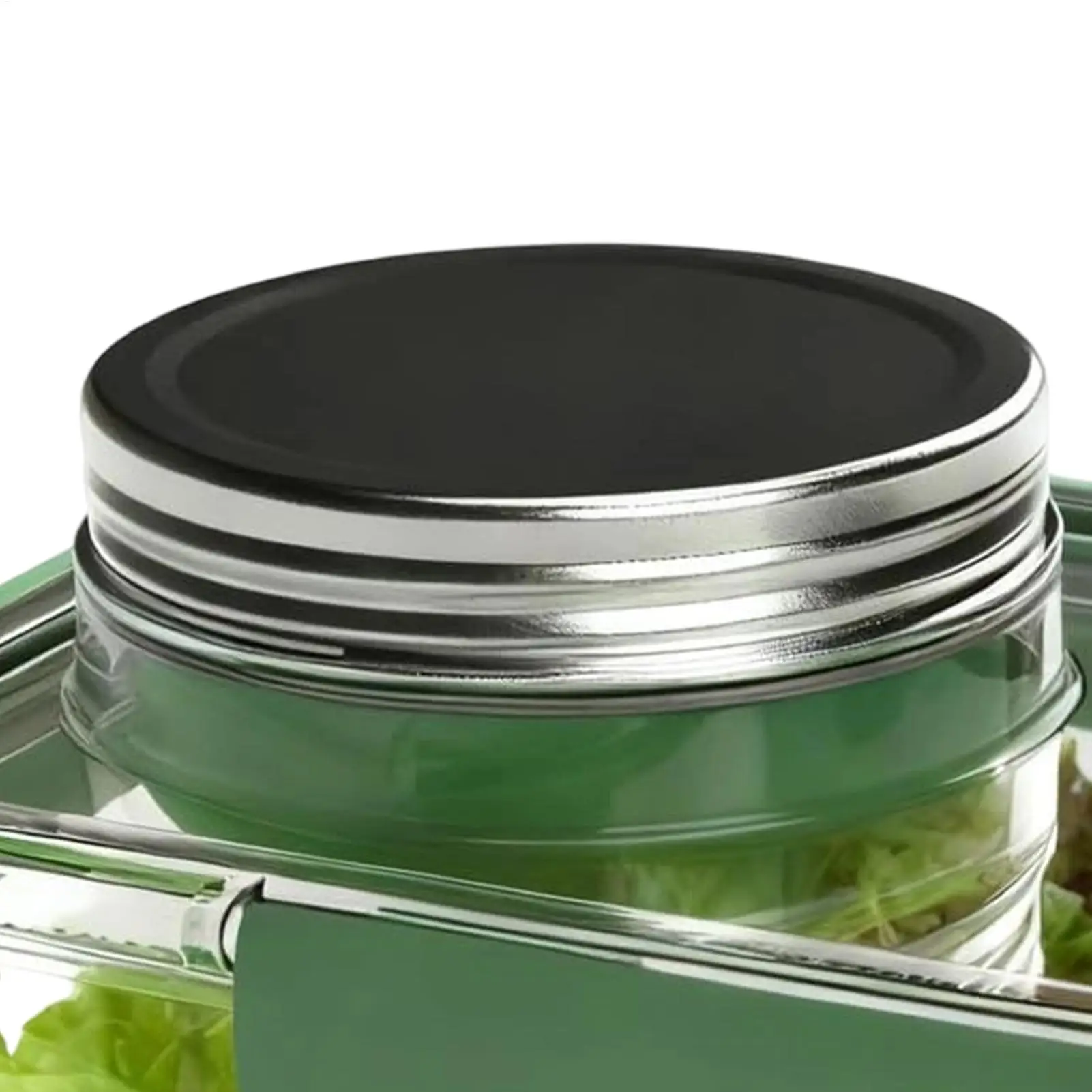 

Контейнер для салата для обеда 2,5 унции Контейнер для хранения продуктов питания с крышкой Дорожный ланч-бокс для кухни Путешествия Офис Школа Приготовление еды