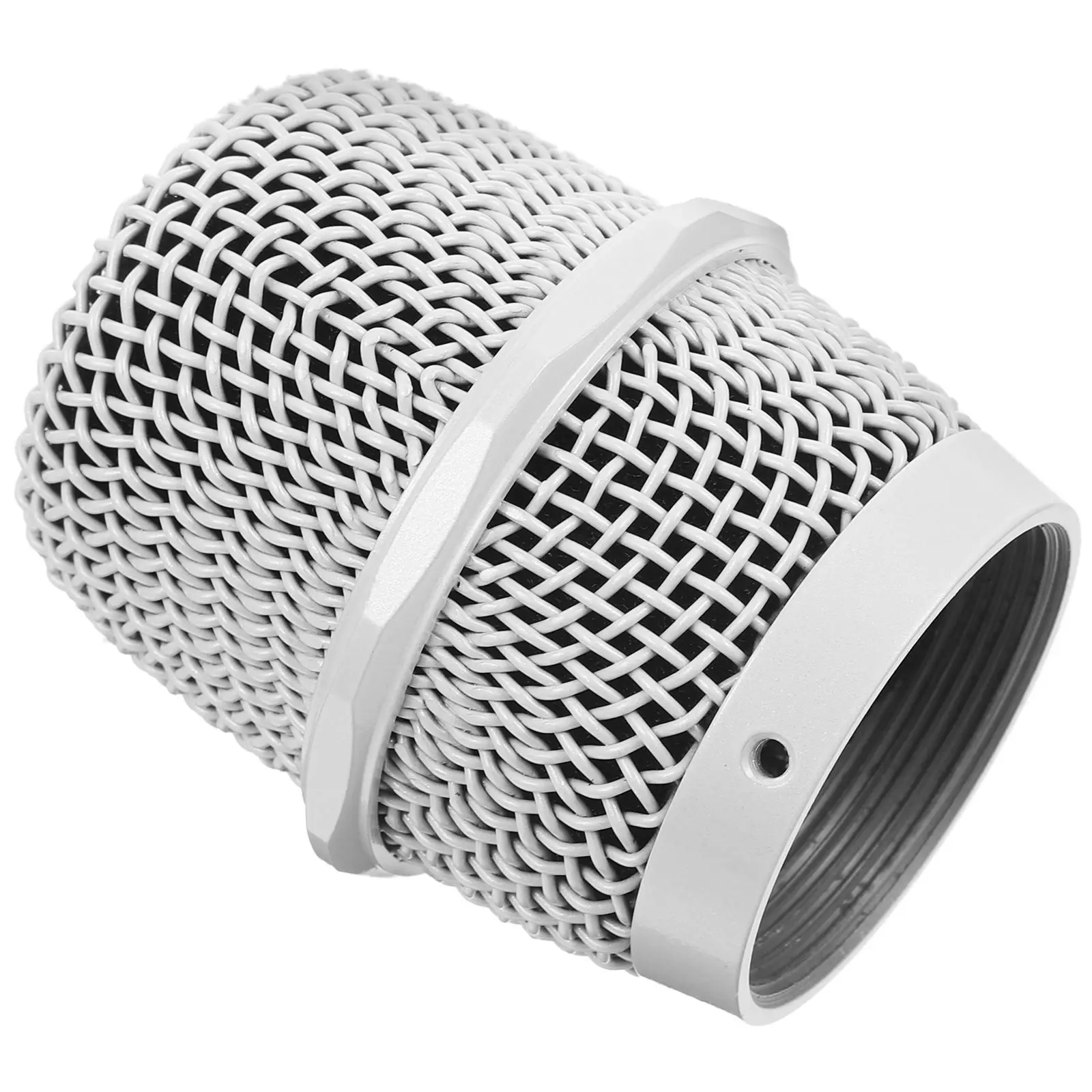 

Microphone Mesh Head Wireless Microphones Metal Cordless Grille Supplies Sponge Replacement Cover Durable for