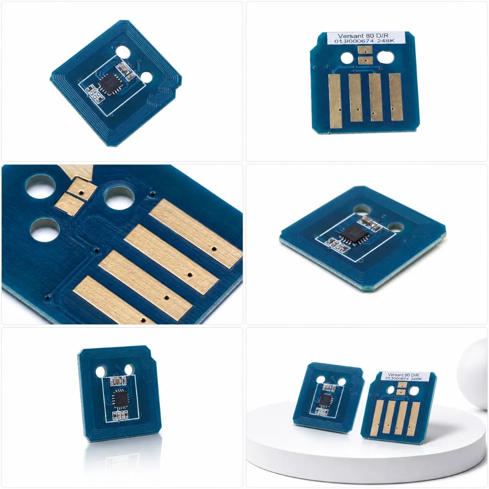 006R01646 006R01647 006R01648 006R01649  Toner Chip For Xerox Versant 80 Press Laser Printer Copier Drum Cartridge Chip