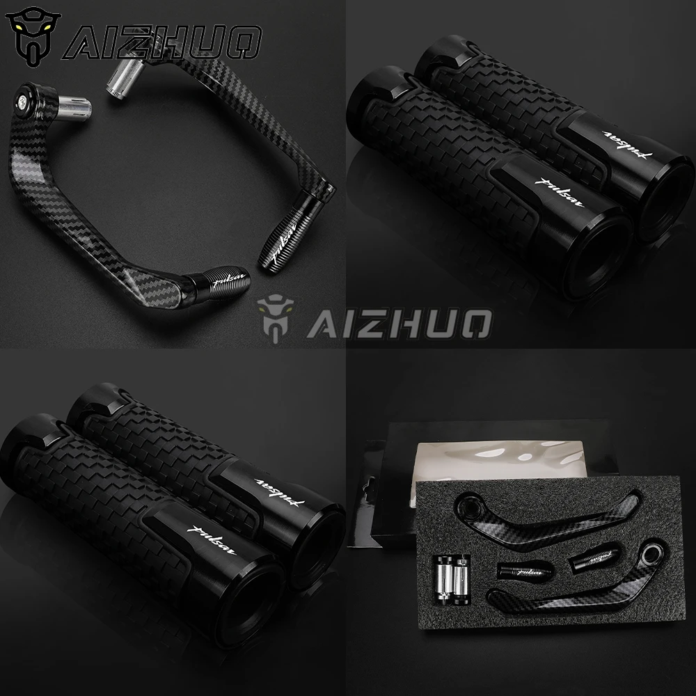For Bajaj Pulsar 200 NS 200 RS 200 AS 220 F Pulsar 180 150 Motorcycle Handlebar Grips Guard Brake Clutch Lever Protector