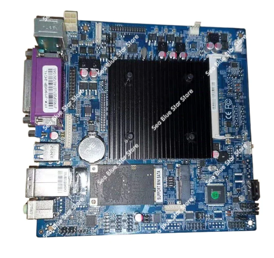 Industrial  board ITX-J1800P-2C1E  integrated machine cash register main board DDR3 memory, second-hand disassembly main board
