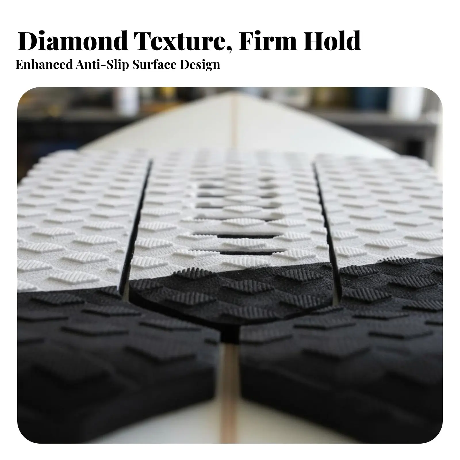 

Пенная противоскользящая накладка для серфборда с рифленой текстурой, накладка на хвостовую часть серфборда, пенная накладка для дека, аксессуар для серфинга для серферов и водных видов спорта