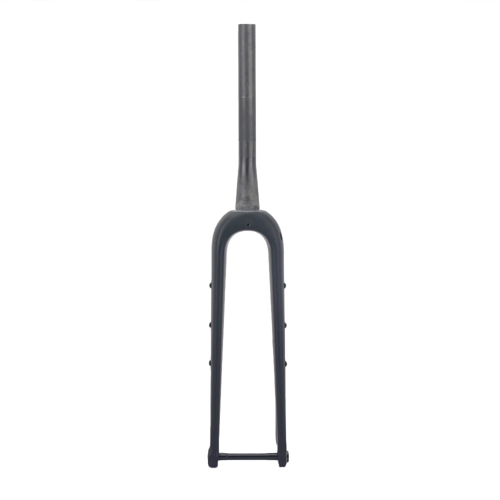 Winowsports-Carbon Front Fork Disc, Internal Cable Offset, Exchangable Carbon Fiber, 700C, 50mm, 55mm