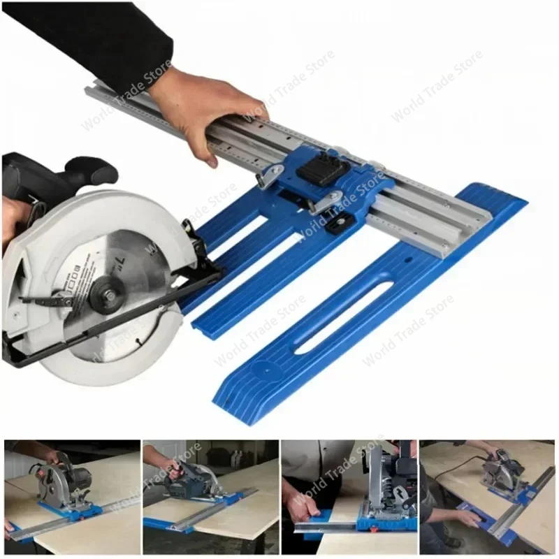 

Electric Circular Saw Fixed Guide Rail Woodworking Slide Frame Trimming Machine Slotting Guide Rail Slide Frame Woodworking Tool