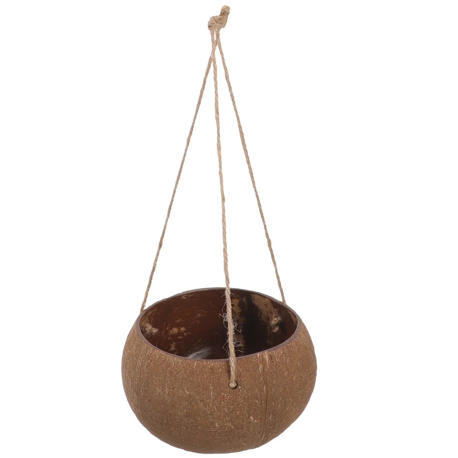 Coconut Shell Flowerpot Plant Pots Indoor Hanging Baskets for Plants Outdoor Natural