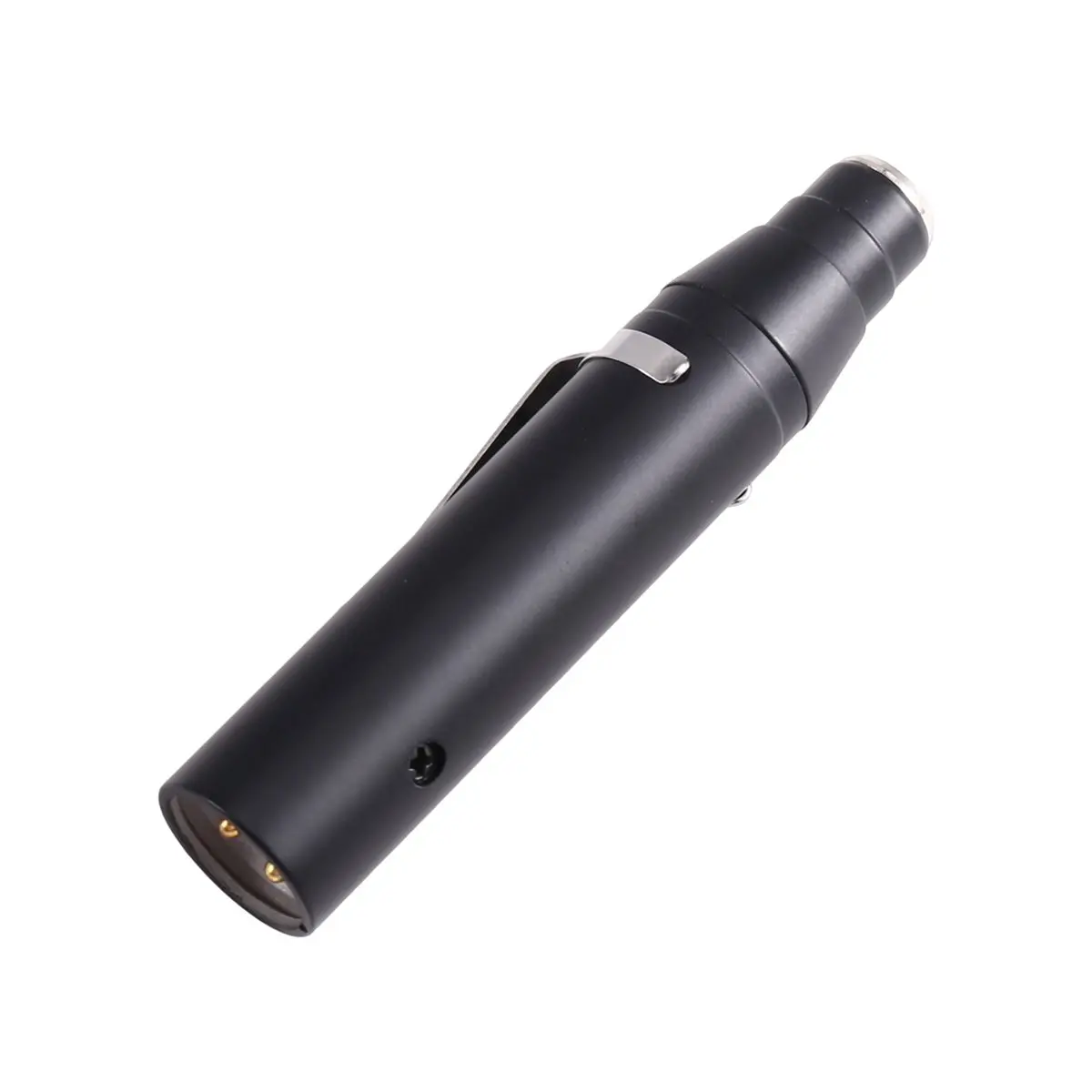 A72Z TA4F 4Pin to 3Pin XLR Adapter with Buckle for Condenser Mic 48V to 5V Phantom Power Converter