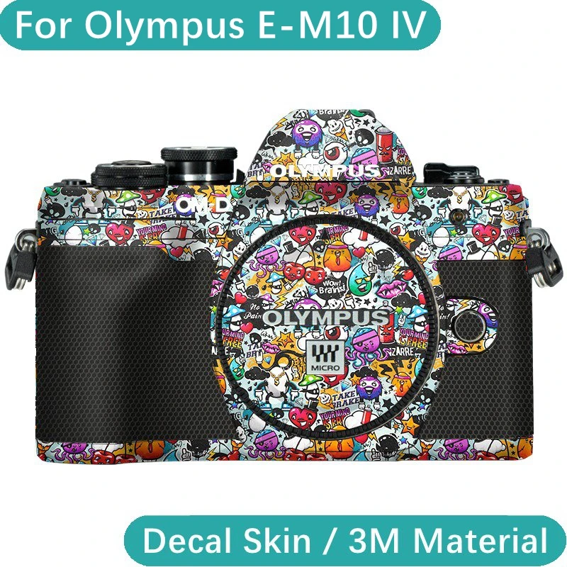 Customized Sticker For Olympus OM-D E-M10 IV Decal Skin Camera Vinyl Wrap Film Coat EM10IV EM10 Mark IV 4 M4 Mark IV Mark4