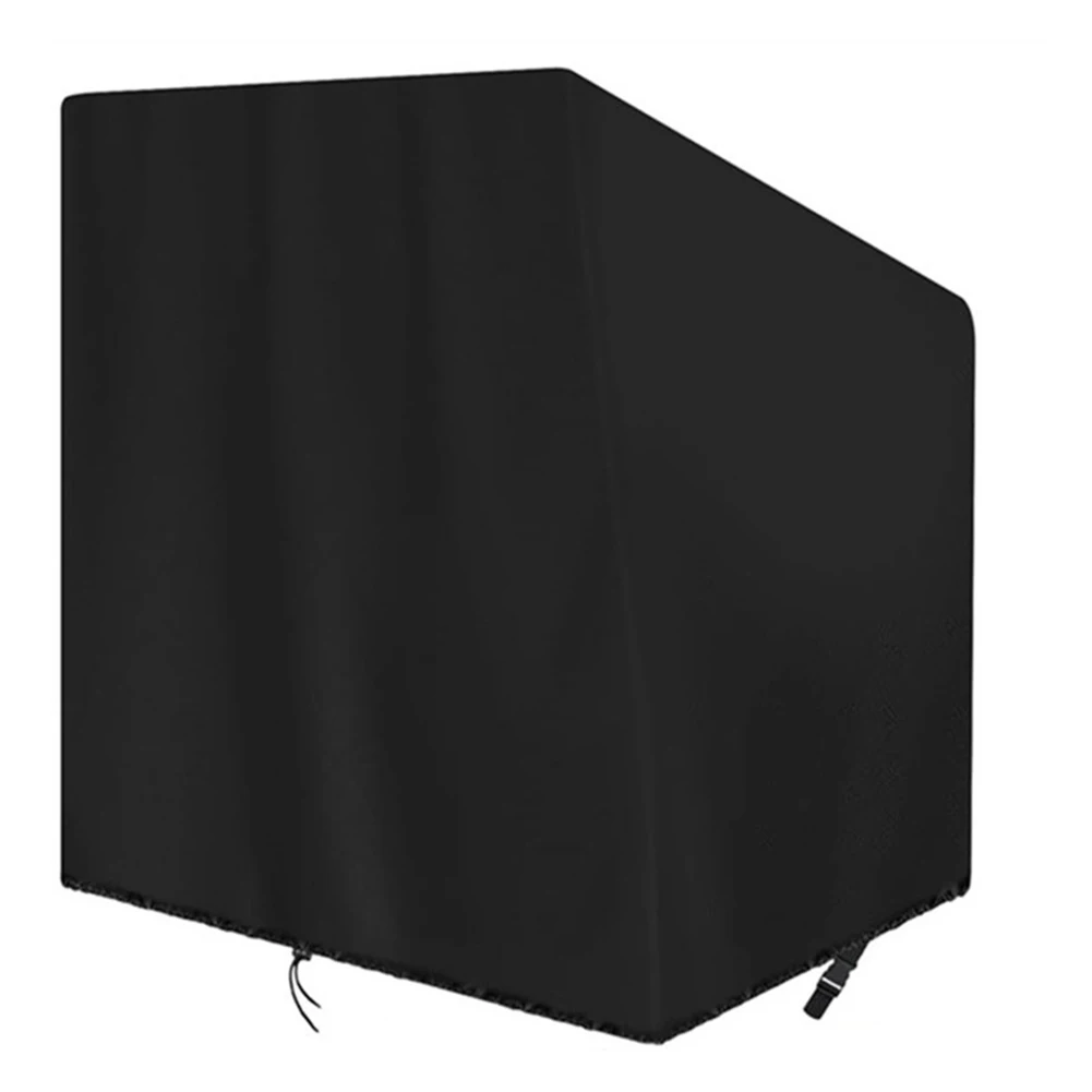 

Outdoor Waterproof For Kids Playhouse Cover Black Dustproof with Secure Drawstring Fit Suitable for Wooden Playhouses Large Size