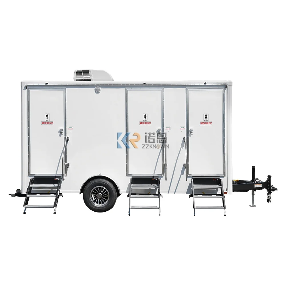 

Luxury Restroom Trailer Manufacturers Outdoor Portable Toilets Camping Mobile Plastic Price for Sale