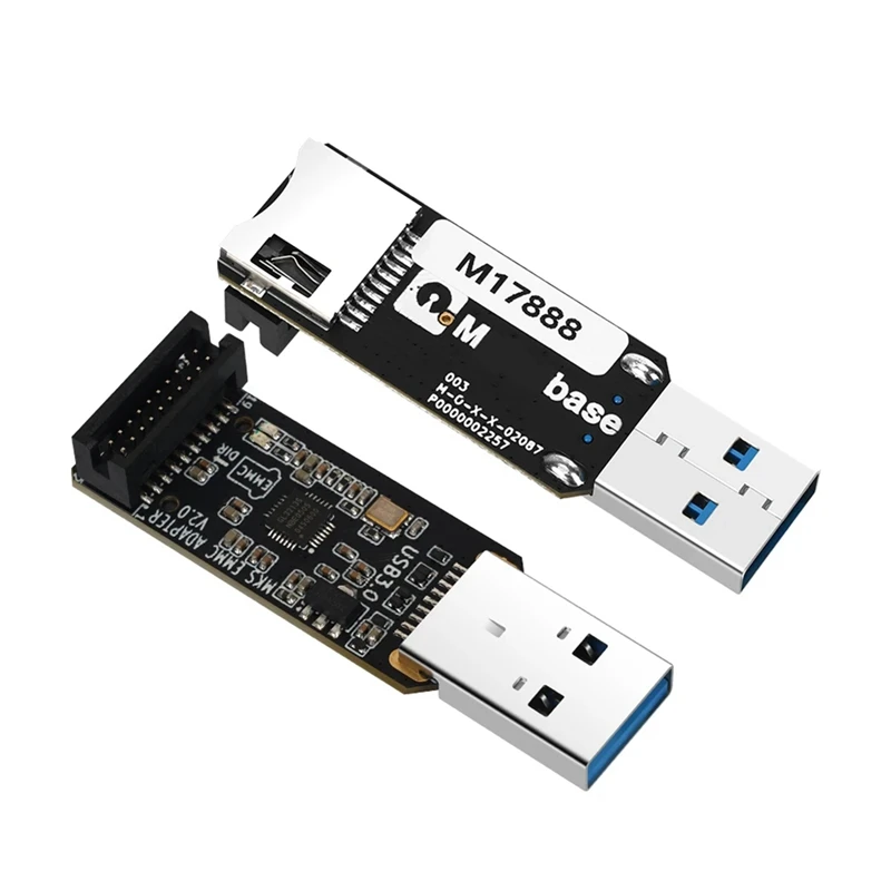 ل MKS EMMC-ADAPTER V2 USB 3.0 قارئ بطاقات ل MKS EMMC وحدة مايكرو SD TF بطاقة MKS Pi MKS SKIPR إكسسوارات قطع غيار